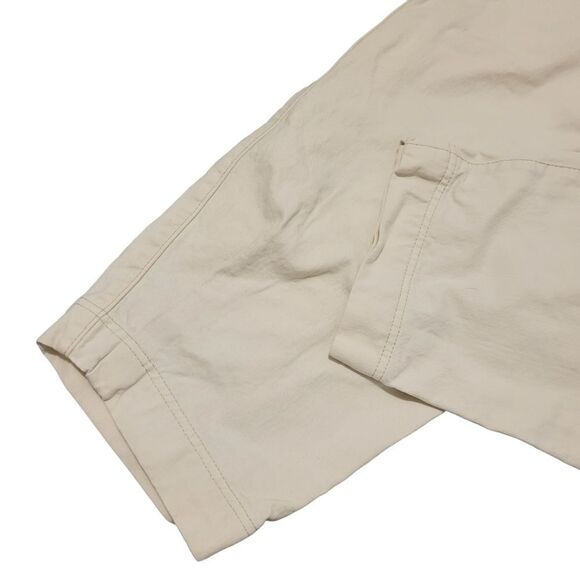 2/$20 Vintage 90s Cream Colour Denim Jeans Size: 4US - Picture 5 of 6